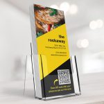 QR Menu drack card
